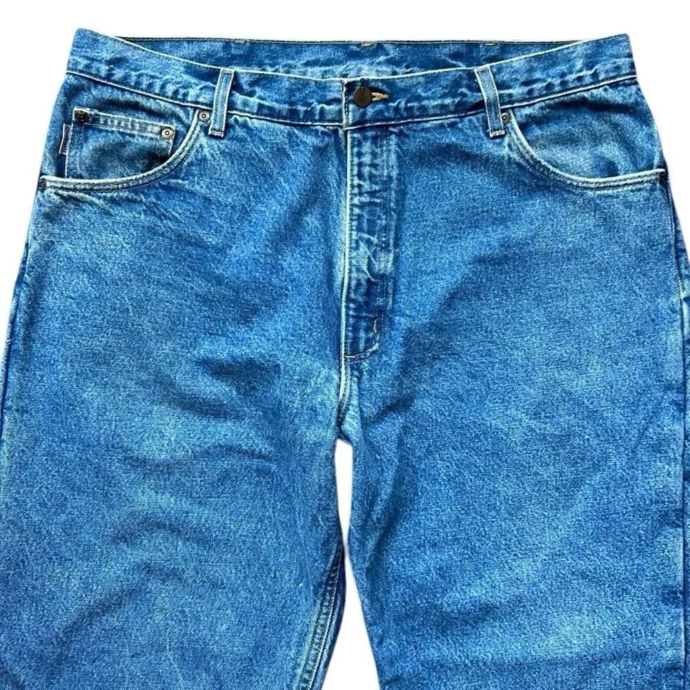 Carhartt Men's Flannel Lined Jeans - Picture 5 of 7